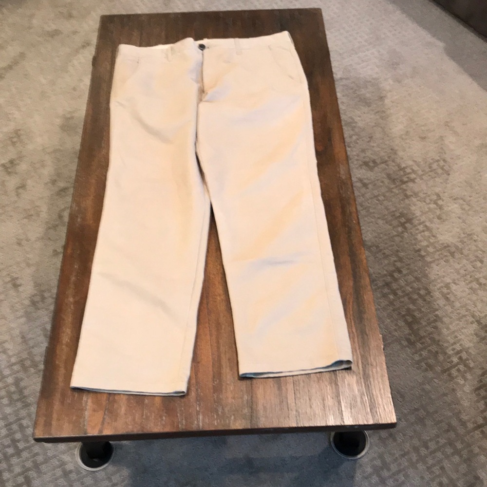 Men’s khakis.